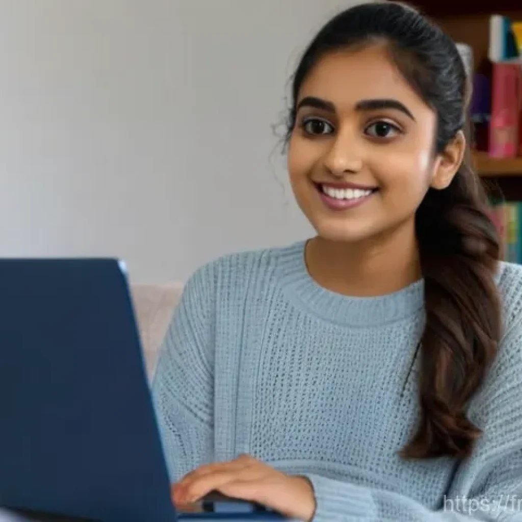 벵골어 유튜브 강의 - **Prompt 1: Dedicated Bengali Language Learner at Home**
    A young woman, approximately 22 years o...