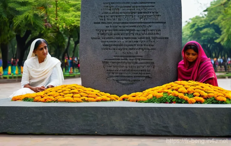 벵골어 방글라데시 공용어 - **Prompt:** "A serene and elegant scene celebrating Bengali literature and the beauty of its script....